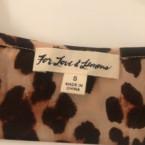 For Love & Lemons Cheetah Dress - Picture 5 of 6